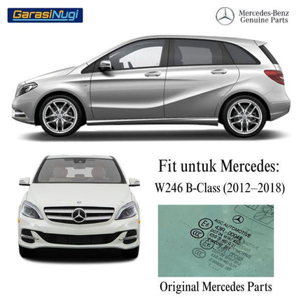 Glass Pane Mercy W246 Jendela Samping Pintu Belakang Window Glass B200