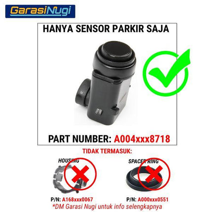 Mercedy W211 W203 W163 Sensor Parkir Reverse Parking Radar Mundur PDC