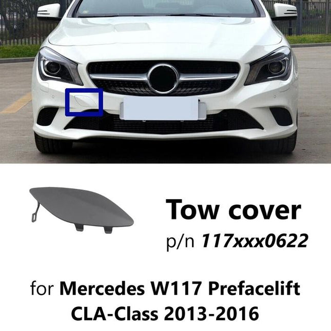 Lubang Towing Mercy W117 Bumper Tow Derek Cover Mercedes CLA 45 200