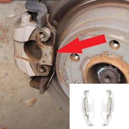 Brake Pad Clip For BMW E46 E90 E84 Rear Klip Kampas Rem Belakang 34211157046 320 X1 Z3 Z4