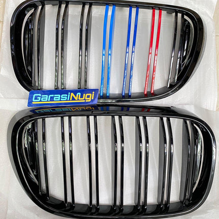 BMW Grill Kidney Grille Hidung Kap Double Glossy M Color G11 G12 740
