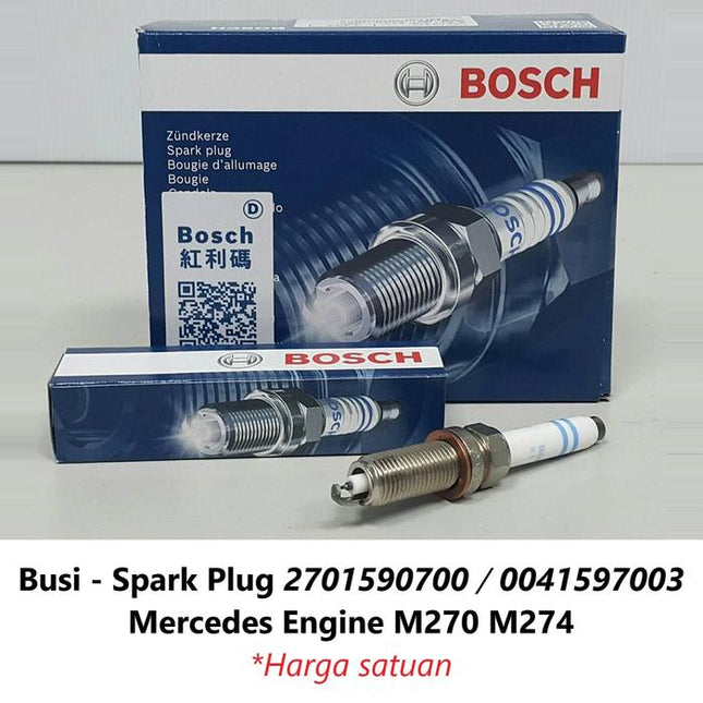 Busi Mercedes W246 W253 W205 Engine Spark Plug M270 M274 2701590700