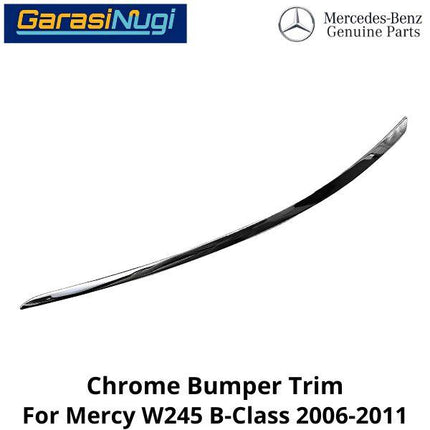 Chrome Stripe Mercy W245 Facelift Front Garnish Moulding Original B180