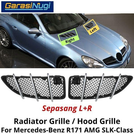 Hood Grilles Mercy R171 AMG Kap Mesin Cover Mercedes SLK350