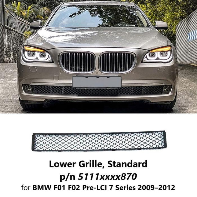 Lower Grill Bawah For BMW F01 F02 Pre-LCI Bumper Depan ACC 730