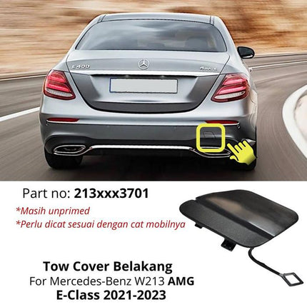 Lubang Towing Mercy W213 Bumper Tow Derek Cover Mercedes E300 E350 E400