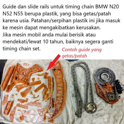 Timing Chain Set Rantai 11318648732 BMW F10 F30 F25 Mesin N20 N52 N55