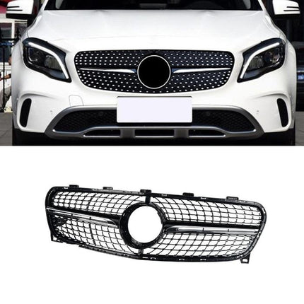 Mercedes X156 W156 Mercy GLA Class Grille Hidung Chrome Diamond GTR