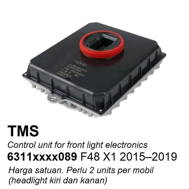 TMS DRL For BMW F48 Headlight Module Ballast Lampu 63117492089 X1