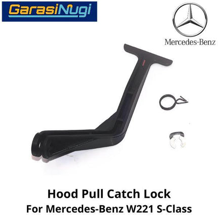 Hood Latch Mercy W221 Pull Handle Tarikan Kap Mesin Original S350