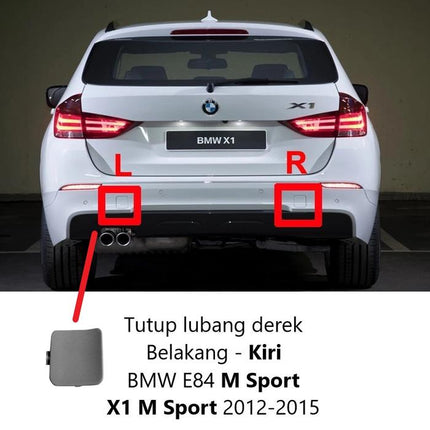 Lubang Towing Bumper Tow Derek Cover BMW E84 X1 M Sport 2009-2015