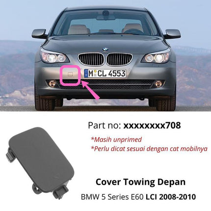 Cover Lubang Towing For BMW E60 Bumper Tow Tutup Derek 520 523 51117111787