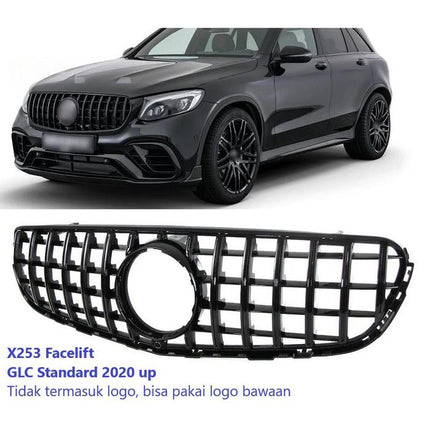 Mercedes X253 W253 Mercy GLC Class Grille Hidung Chrome Diamond GTR
