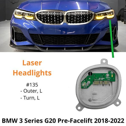 BMW G20 G15 DRL LED Laser Angel Eyes Halo Light Module Lampu Senja 320