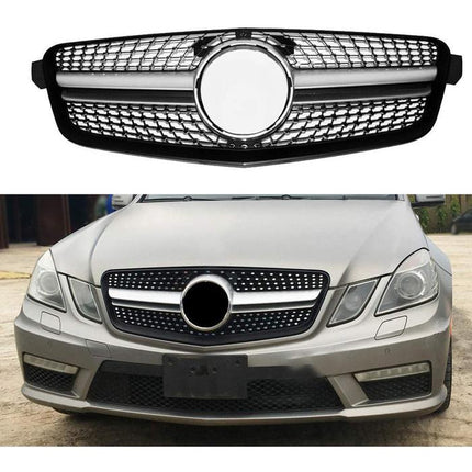 Mercedes W212 Mercy E Class Grill Hidung Chrome Grille Diamond GTR AMG