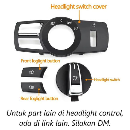 Dimmer Roller Tombol Putaran Lampu Headlight For BMW F10 F25 523 X3