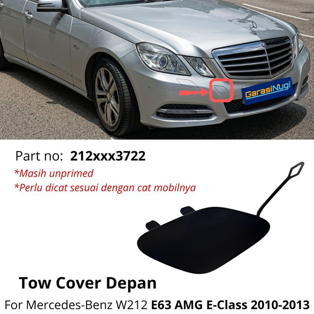 Lubang Towing For Mercy W212 Bumper Tow Derek Cover Mercedes E63 AMG