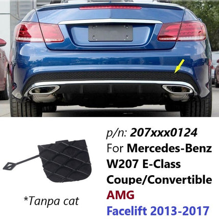 Lubang Towing Bumper Tow Derek Cover Mercy W207 Mercedes E250 Coupe