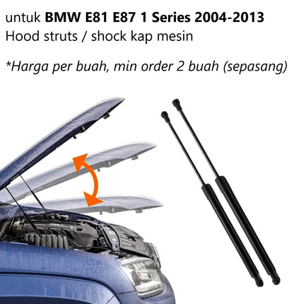 BMW E81 E82 E87 Hood Struts Shock Per Kap Mesin 116i 120i 120d