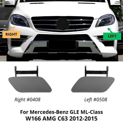 Washer Nozzle Cover Mercedes W166 Tutup Towing Lampu Bumper ML GLE