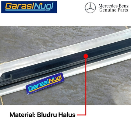 Chrome Strip For Mercy W213 List Cover Pintu Belakang Pelindung Weatherstrip E200