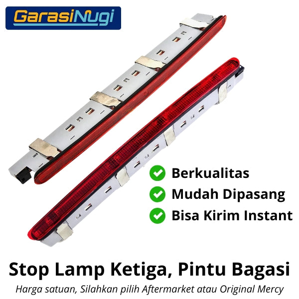 Stop Lamp Pintu Bagasi Mercy W203 High Mounted Third Brake Light For C200 C250
