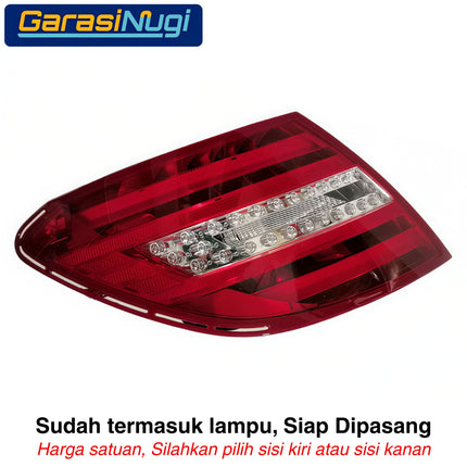Lampu Belakang Mercedes W204 Facelift Stop Lamp LED Assembly C250 C300 AMG