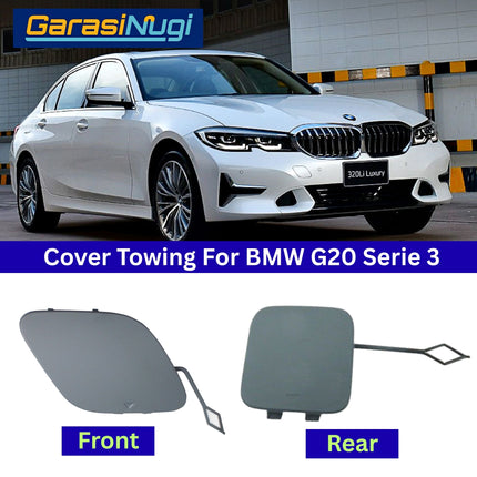 Cover  Towing For BMW G20 Pre-LCI Bumper Tow Tutup Lubang Derek 320