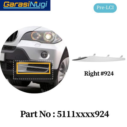 Fog Trim For BMW E70 Panel Lampu Kabut X5