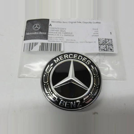 Mercedes W204 W205 W212 W213 Hood Emblem Logo Mesin Depan Mercy C E