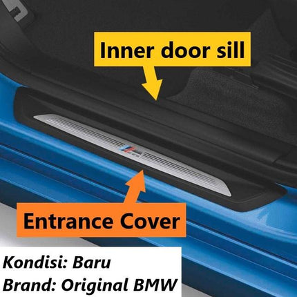 Inner Door Sill Plate For BMW F48 Outer Cover Pintu Dalam Luar X1 X2