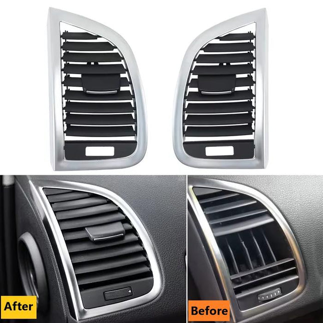 Kisi AC Depan For Audi Q7 4L Rumah Grill Vent Cover 2006-2015