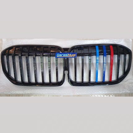 BMW Grill Kidney Grille Hidung Kap Double Glossy M Color G11 G12 740