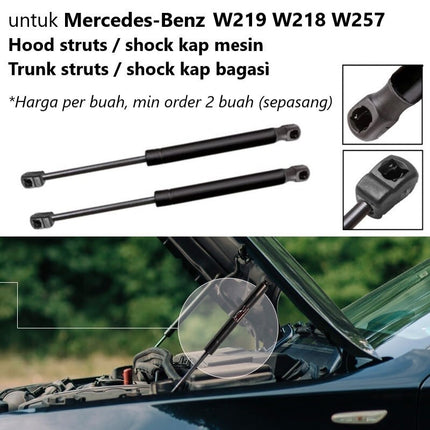 Mercedes W219 W218 W257 Mercy CLS Strut Shock Per Mesin Spring Bagasi