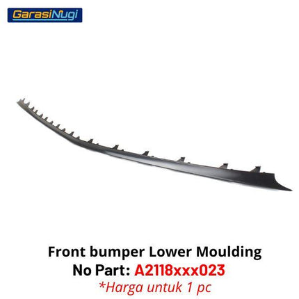 Mercedes W211 Pre-FL Front Bumper Lower Moulding Strip Avantgarde E200