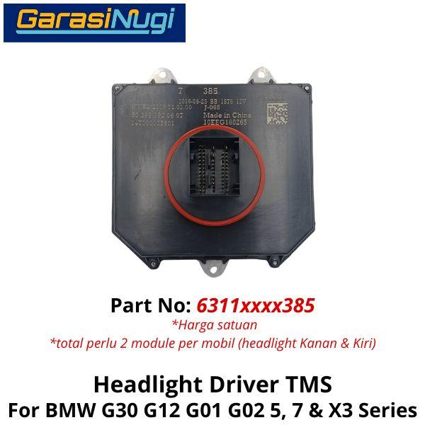 TMS DRL For BMW G30 G11 G01 Headlight Module Ballast Lampu 520 753 X3