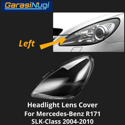 Mika Headlight Mercy R171 Lens Kaca Cover Lampu Depan SLK 2004-2010