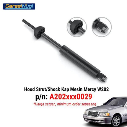 Hood Struts Mercedes W202 Shock Kap Mesin C-Class C180 C240