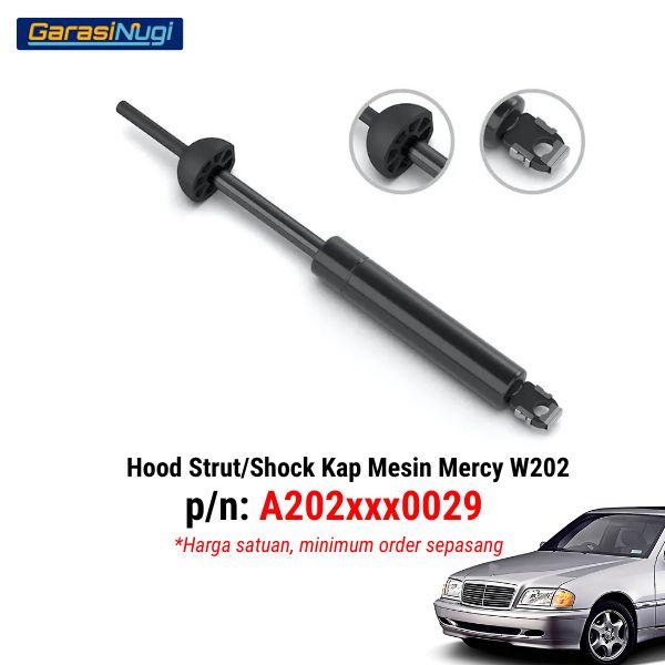 Hood Struts Mercedes W202 Shock Kap Mesin C-Class C180 C240