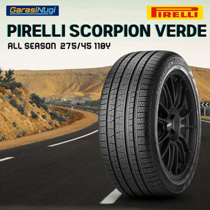 Pirelli Scorpion Verde 275/45 110Y R21 All Season Tire Ban Depan Belakang