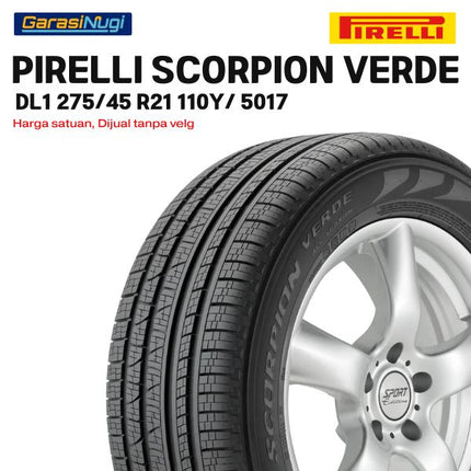 Pirelli Scorpion Verde 275/45 110Y R21 All Season Tire Ban Depan Belakang