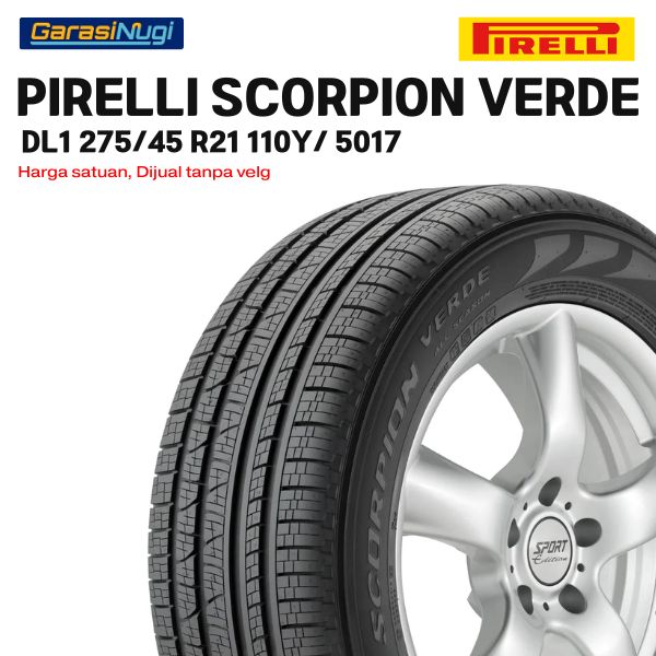 Pirelli Scorpion Verde 275/45 110Y R21 All Season Tire Ban Depan Belakang