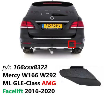 Lubang Towing Mercy W166 W292 Bumper Tow Derek Cover Mercedes ML GLE