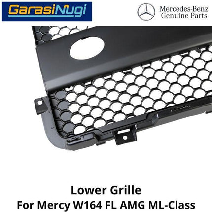 Lower Grille Mercedes W164 FL AMG Cover Bumper Bawah Depan Mercy ML