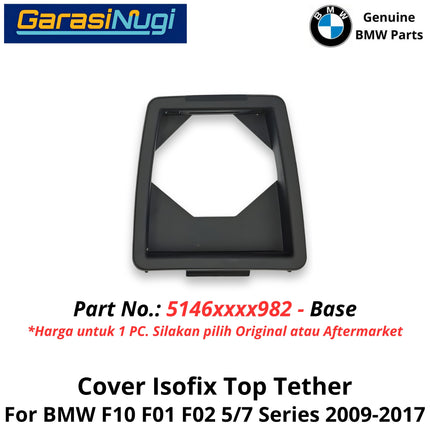 ISOFIX Cover For BMW F10 F01 F02 Tutup Kursi Anak Rear Seat Original 532 740 2009-2017