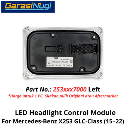 DRL LED Mercy X253 Headlight High Performance Control Module Ballast Lampu GLC 15-22