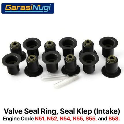 Repair Kit Valve Seal Ring Intake For BMW Engine N51 N52 N54 N55 S55 And B58 11340034068