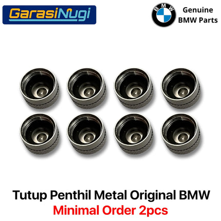 Tyre Valve Caps For All BMW Series Tutup Penthil Metal Roda Depan Belakang Original