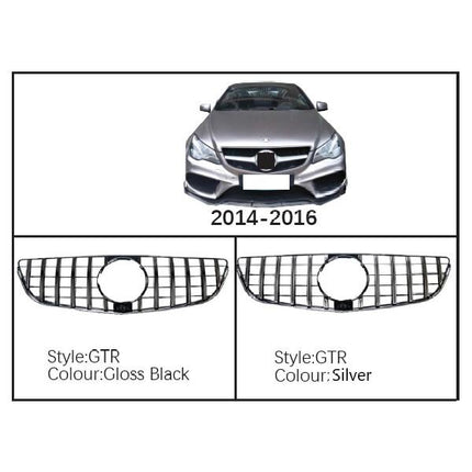 Mercedes W207 C207 Mercy E-Class Coupe Grill Chrome Grille Diamond GTR