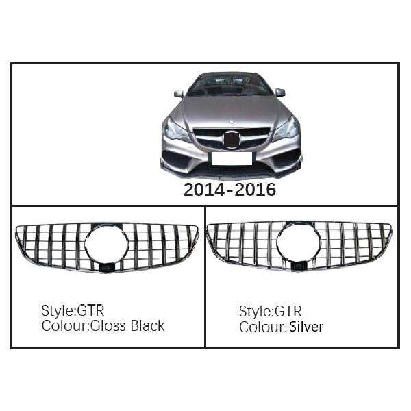 Mercedes W207 C207 Mercy E-Class Coupe Grill Chrome Grille Diamond GTR